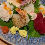 江戸徳 - 刺身盛り合わせ