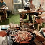 天空のジンギスカン - お外でいただくジンギスカンはサイコーだぜ〜！