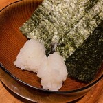 江戸徳 - 刺身盛り合わせのおまけ