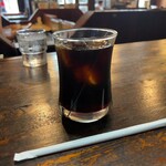 ガテマラ - セットのアイスコーヒー