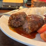 ロジエ - ハンバーグ断面