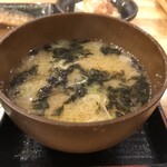 テング酒場 神田南口店 - 味噌汁