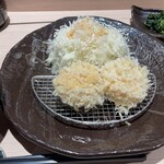 Tonkatsu Kenshin - ランチヒレカツ2枚　ご飯少なめ　米沢豚