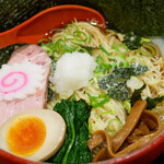 麺屋 燕 - 本節かつおの冷やし麺＋デカのり