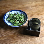 Hakata Retare - 枝豆のペペロンチーノ