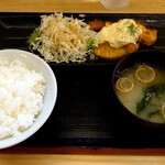 天ぷら角打ち しらすくじら - フィッシュ南蛮定食