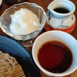 手打ち蕎麦 匠 - 辛味大根と、かえし