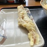 丸池製麺所 - ゲソ天 120円
            2023年9月8日