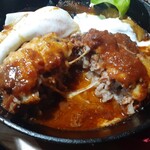 ナカガワ☆スエ食堂 - チーズがとろけます