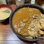 Dontatsudomburinotatsujin - 丼達カレー並盛　770円　なんか量がとても多い気がする