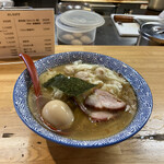 支那そば なかじま - しおワンタンの味玉　うす味