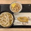 丸亀製麺 - とり飯定食 ¥580 ＋ れんこん天 ¥140