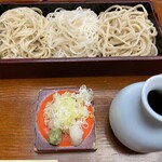 桃李庵そばの実 - 料理写真:三色そば