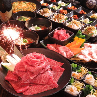 [Recommended for birthdays and anniversaries] 9 meat cake courses starting from 4,400 yen