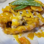 キッチン ブルー グローブ - タカサゴフリットほ大きいが３つあります