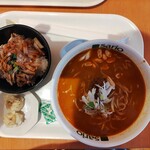 SARIO聘珍茶寮 - タンタン麺とミニ焼飯貝柱焼売