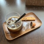 バルバルキッチンアメリ - 食後のアイスコーヒーS(¥300)