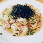 フィリス - ベーコンとキャベツのパスタ