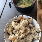 トレッタみよしレストラン - 炊き込みご飯