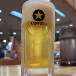 ラーメン縁屋 - 北海道生搾り<中ジョッキ>473円