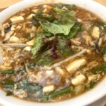 張広東飯店　桜園 - 黒酢スーラー湯麺