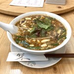 張広東飯店　桜園 - 黒酢スーラー湯麺