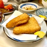 串屋横丁 - はんぺんチーズフライ　山葵醬油トマトも旨い！