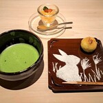 Nihon Ryouri Tsumugu - 菓子
      ・さつまいものお月見団子
      ・抹茶