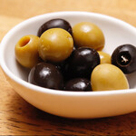 Assorted olives