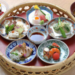 本通り 然然 - かご盛御膳2023