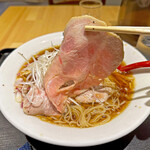 超純水採麺 天国屋 - レアチャーシュー