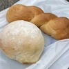 Cafe KAKAO - 白パンチョコ＆ねじりパン