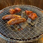 七輪焼肉 安安 - ジュ〜