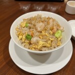 中国料理 桃煌 - お肉が苦手と言ったら、えび炒飯にしてくれました。