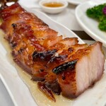 Kam's Roast Goose - 肥濃叉燒（小）（$170）：豚バラチャーシュー
