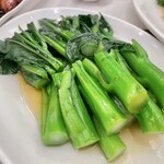 Kam's Roast Goose - 白灼時菜 （$35）：季節の温野菜