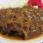 Oishii Daidokoro Juunikagetsu - 牛薄切り肉と玉ねぎがいっぱい。
