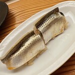 鮨おばな - ナカズミ。酢の入り方が絶妙です