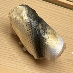 鮨おばな - シンコです。一枚漬け