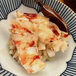 鮨おばな - 車海老丼。この漬け醤油が抜群にウンマイ