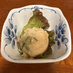 Sasaizumi - お通しの明太ポテトサラダ