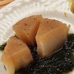 鮨おばな - 帆立も味が染み込んでいます