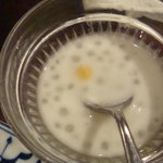 タイレストラン 沌 - デザートのタピオカミルク