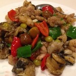 菜遊記 - 山海五目炒め（と言う料理名をつけてみた）