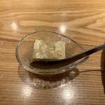 216902577 - 鶏出汁の冷奴（ジュレソース）