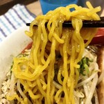 拉麺大公 - ニンニク焼き味噌、麺リフトアップ