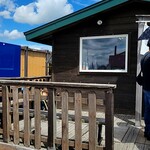 かばと製麺所 - 喫煙スペース?