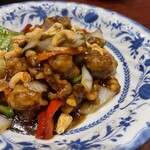 健康中華 青蓮 - 鶏肉のカシューナッツ炒め