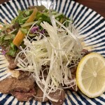 Mitsunomori - 新鮮　鳥レバーの炙りごま油ソテー