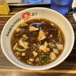 ラーメン人生JET - スープ割り投入